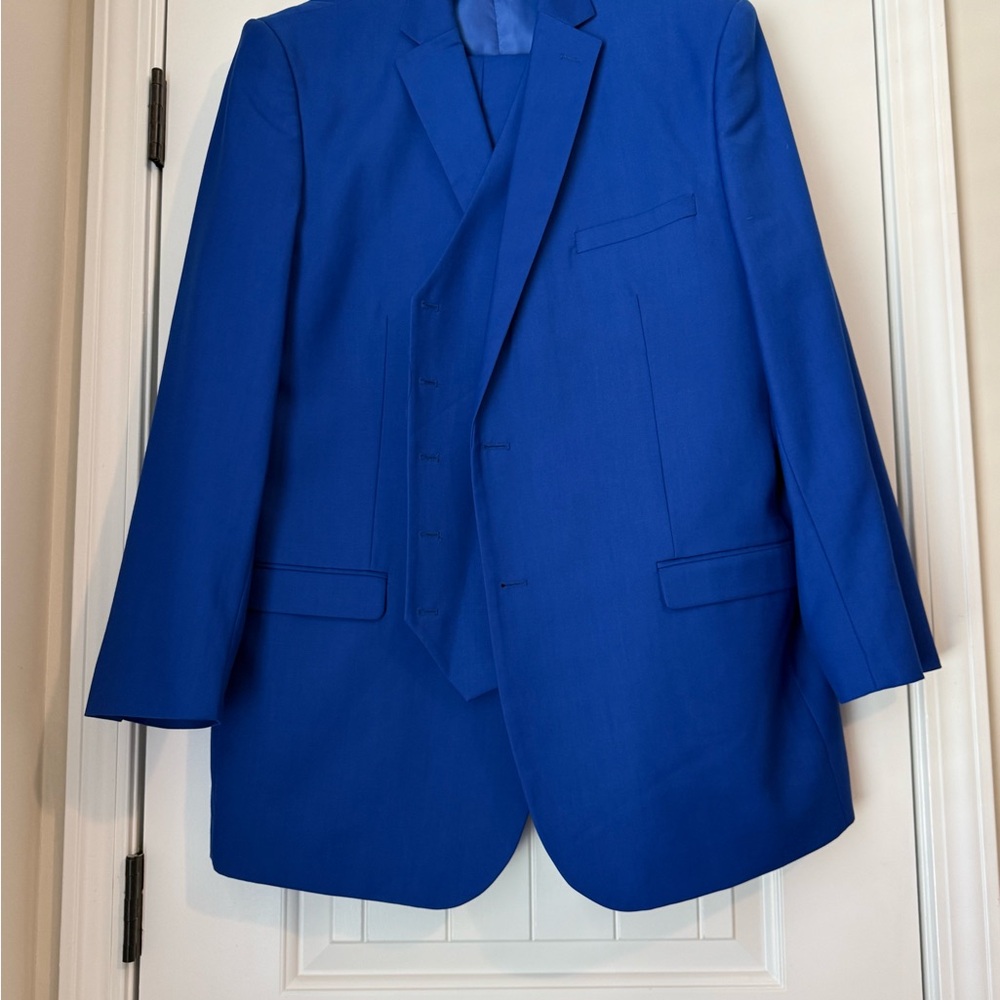 Men's 3pc Blue Suit